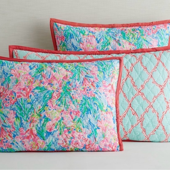 Lilly Pulitzer for Pottery Barn Euro Shams - Picture 4 of 5